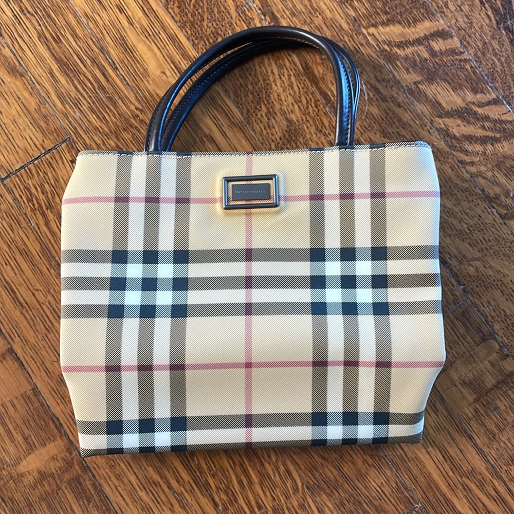 Burberry classic mini tote bag